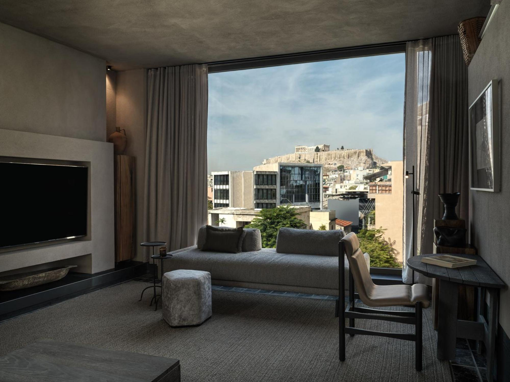 Monastik Living In Athina Hotel Athena Bagian luar foto