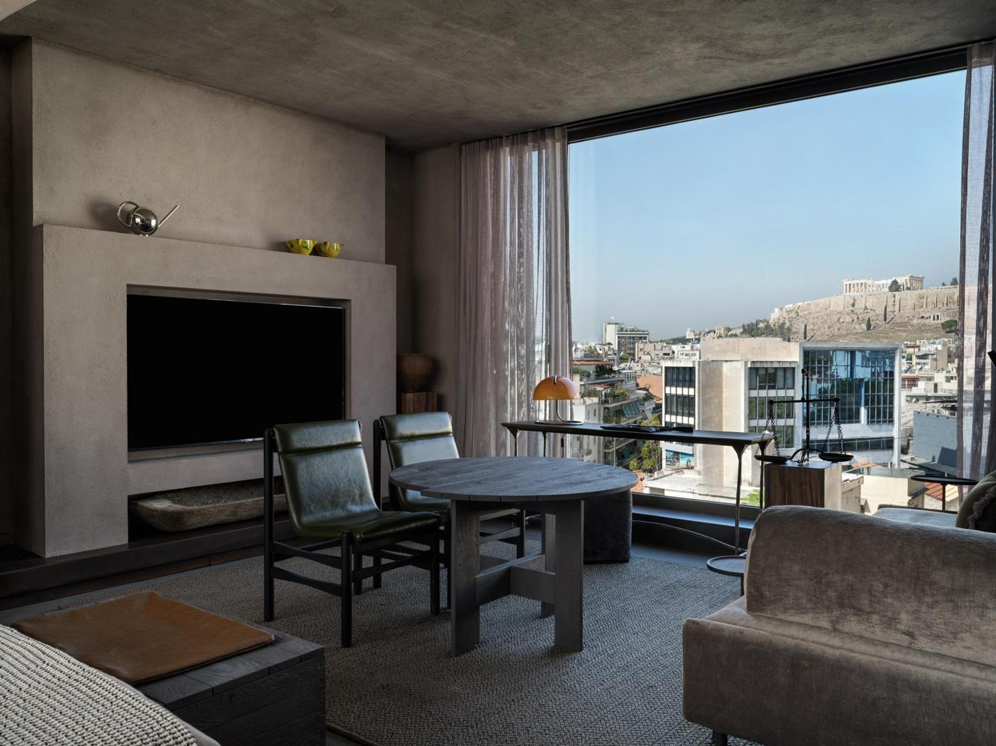 Monastik Living In Athina Hotel Athena Bagian luar foto