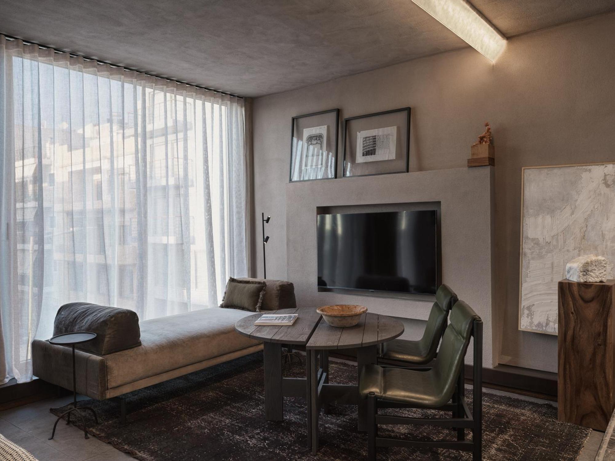 Monastik Living In Athina Hotel Athena Bagian luar foto