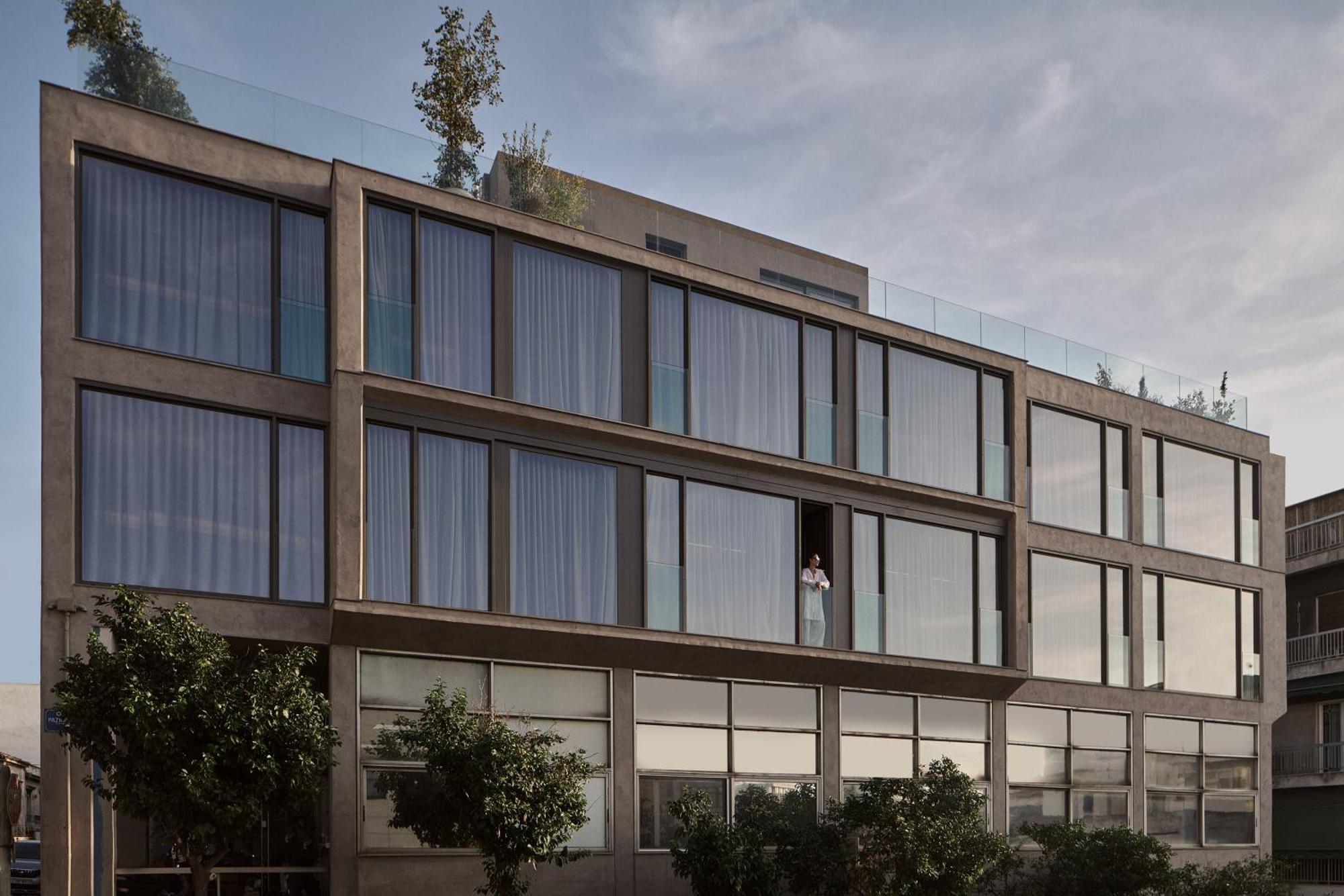 Monastik Living In Athina Hotel Athena Bagian luar foto