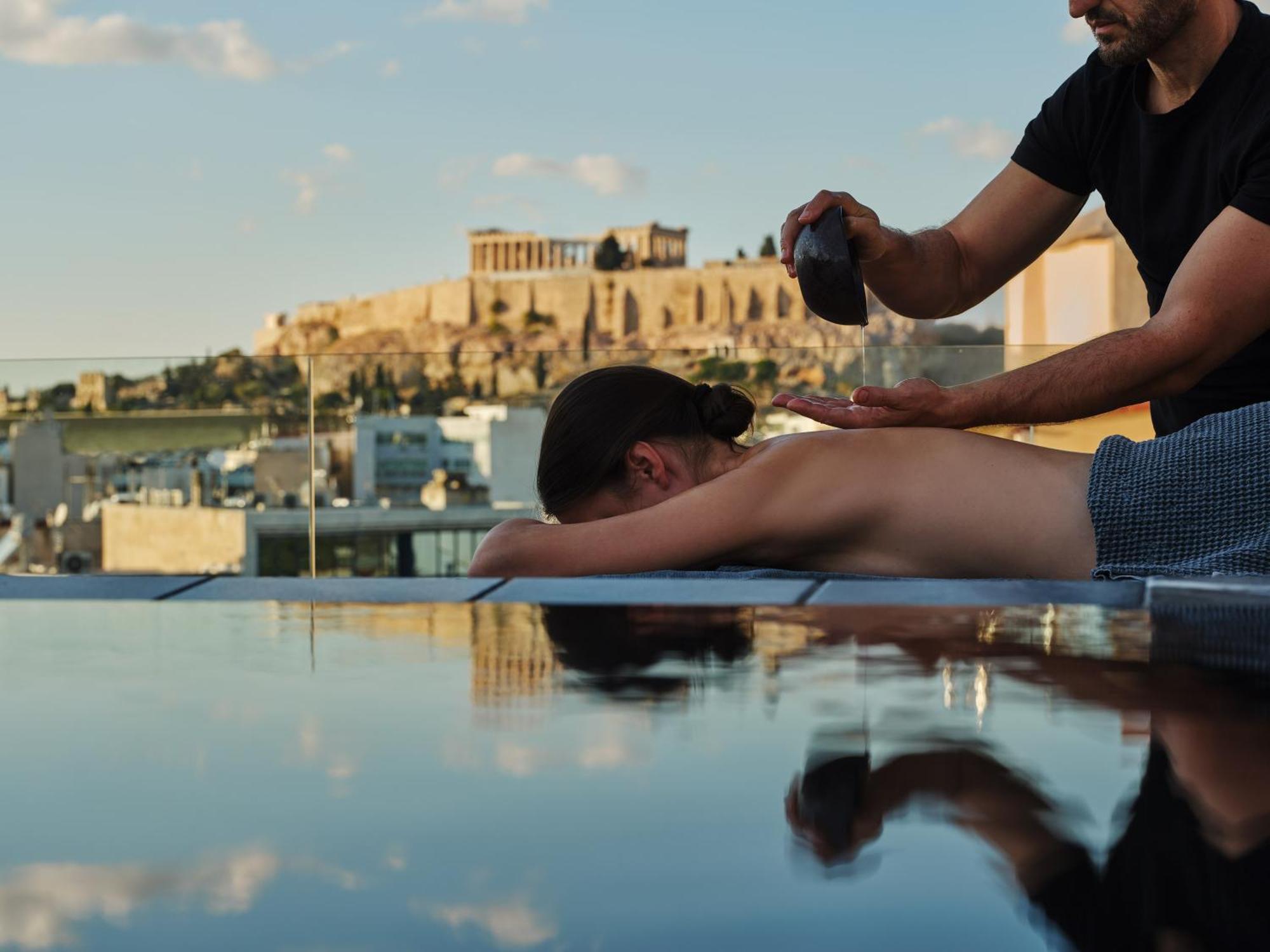 Monastik Living In Athina Hotel Athena Bagian luar foto