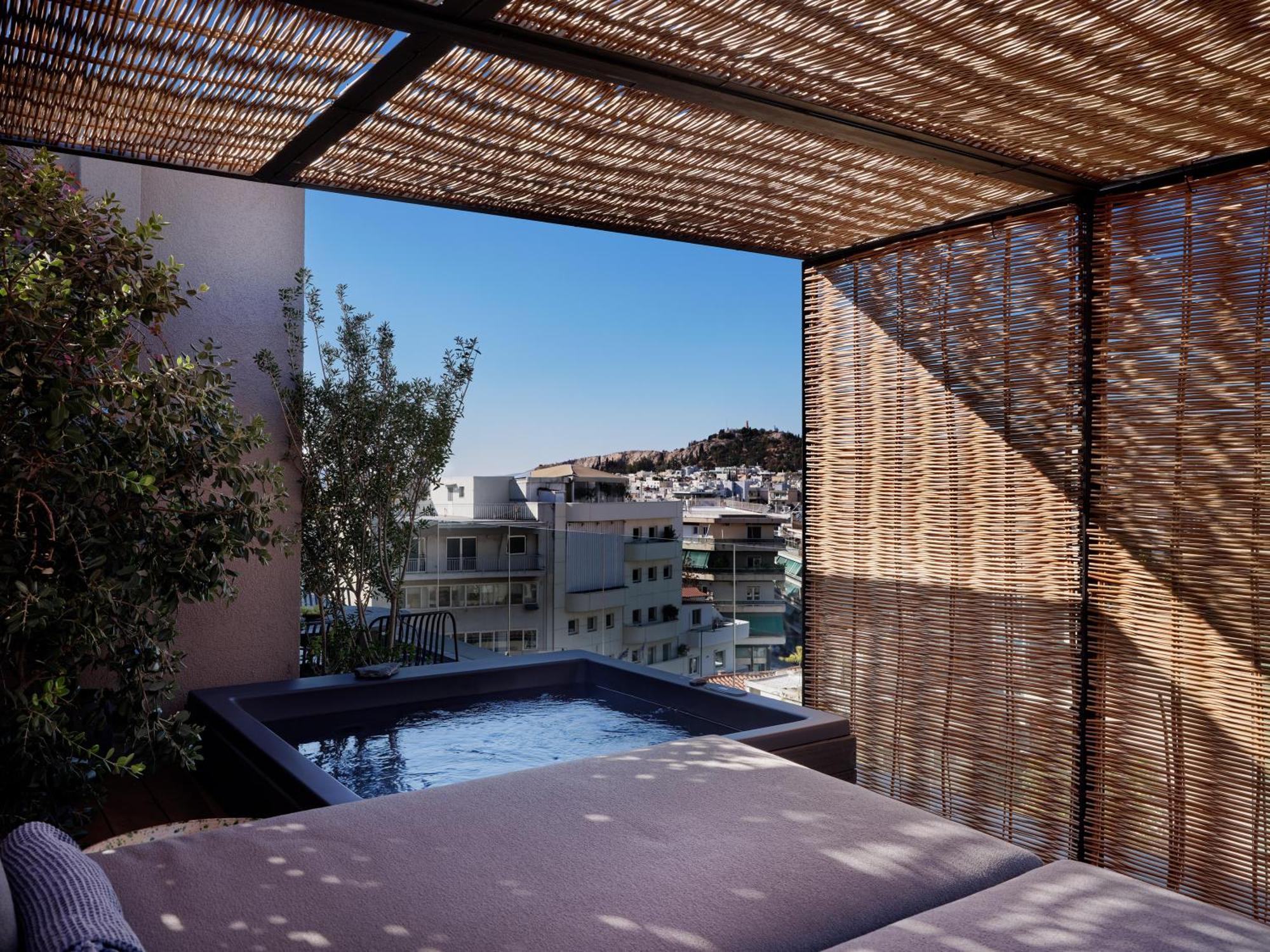 Monastik Living In Athina Hotel Athena Bagian luar foto
