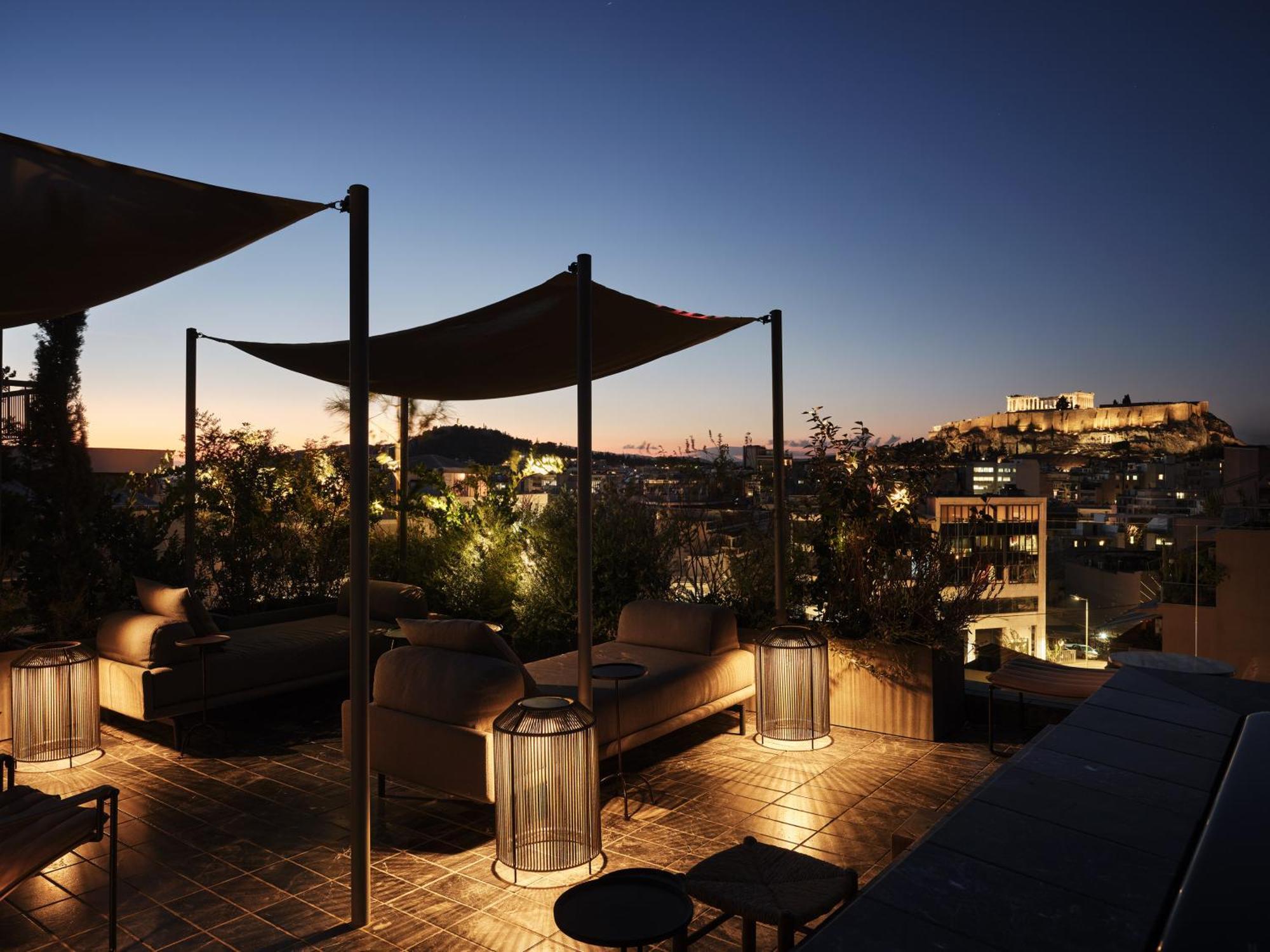 Monastik Living In Athina Hotel Athena Bagian luar foto