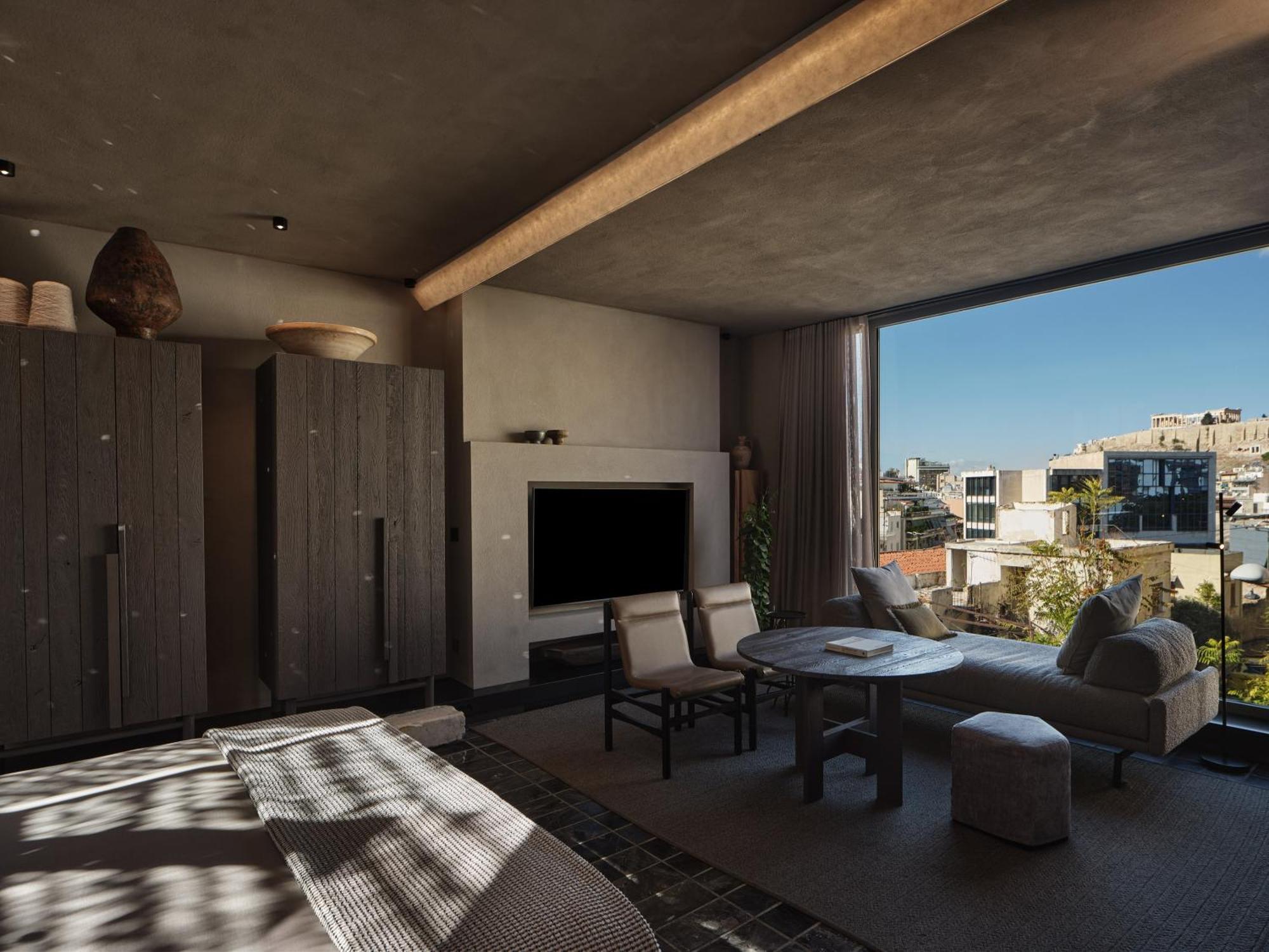 Monastik Living In Athina Hotel Athena Bagian luar foto
